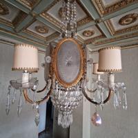 Lampadario di cristallo Francese