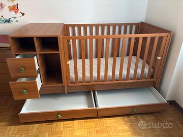 Letto evolutivo e fasciatoio foppapedretti