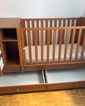Letto evolutivo e fasciatoio foppapedretti