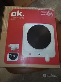 Piastra Elettrica OK 1500W + OMAGGIO Adattatore