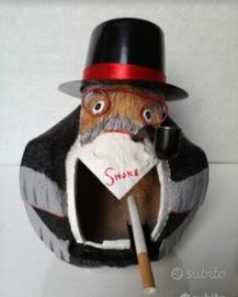Posacenere Artigianale Gufo Smoke 