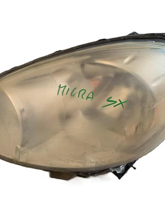 FARO ANTERIORE SINISTRO NISSAN Micra 7° Serie 260