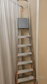 scala in alluminio quasi nuova