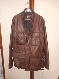 Giacca di pelle tg 52
