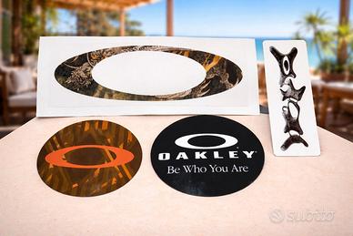 🔥 Set Sticker Oakley Nuovi – 4 Pezzi Original Sty