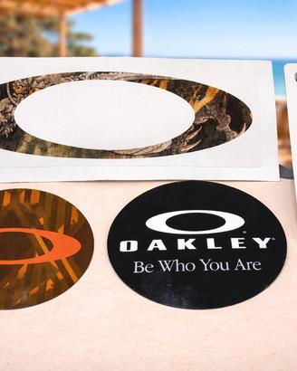 🔥 Set Sticker Oakley Nuovi – 4 Pezzi Original Sty