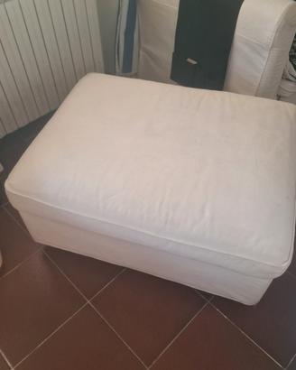puff contenitore ikea kibik bianco