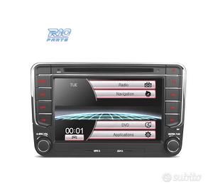 NAVIGATORE RADIO 7" PER SEAT SKODA VOLKSWAGEN VW 