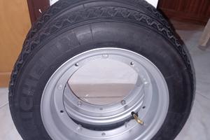 Ruote complete ape piaggio 50