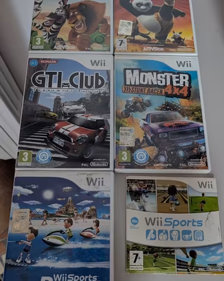 6 Giochi Nintendo Wii / Mix