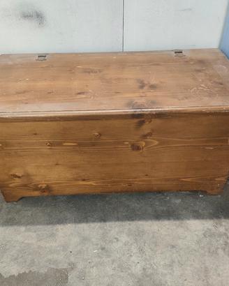 cassapanca in legno 