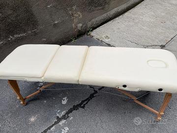 Lettino da massaggio professionale pieghevole con