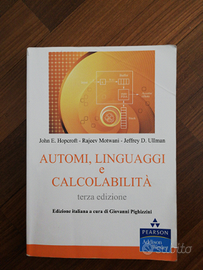Automi, linguaggi e calcolabilità