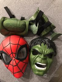 Carnevale Maschera Spiderman Hulk