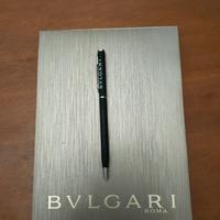 Block notes + penna roller Bvlgari Roma 