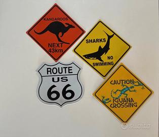 Set cartelli decorativi