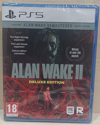 PS5 ALAN WAKE 2 DELUXE NUOVO SIGILLATO 