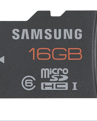Samsung 16GB Class 6 microSDHC UHS-I Flash Memory