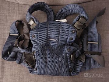 Marsupio BabyBjörn Harmony Mesh 3D, Blu navy