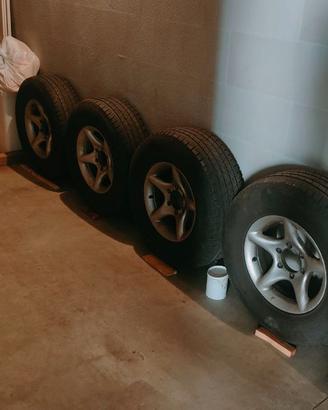 Cerchi il lega con gomme l200