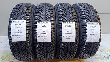 4 GOMME 165 60 15 FULDA INV RIF4161