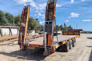 Semirimorchio pianale Berthou SR 36 P