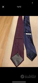 Set cravatte vintage grandi marchi