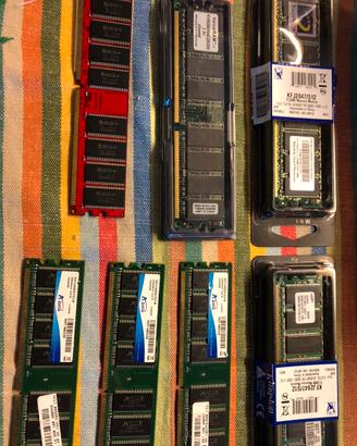 Memoria Ram DDR1 184 pin desktop old