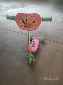Monopattino bambini 3 ruote Principesse Disney