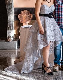 Abito da sposa Argento TG. 44 Prezzo Trattabile