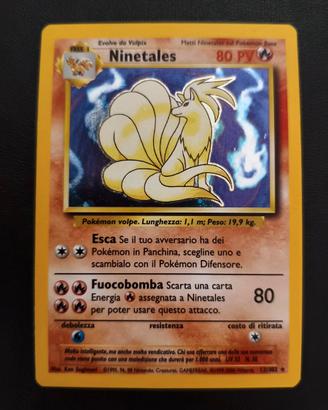 Ninetales ita set base NM vintage PSA BGS pokemon