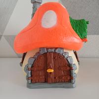 Casa dei Puffi Grande ORANGE (Schleich). Anni 80
