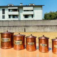 Contenitori rame
