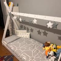 Letto singolo stile Montessoriano