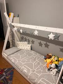 Letto singolo stile Montessoriano