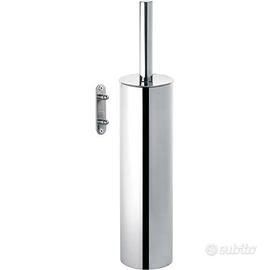 Gedy Flip Scopino Bagno WC, Acciaio Inossidabile,