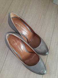 Scarpe in pelle grigia POESIE VENEZIANE