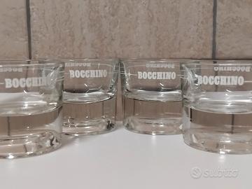 4 BICCHIERI GRAPPA BOCCHINO VINTAGE 