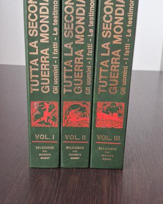 TUTTA LA SECONDA GUERRA MONDIALE in 3 volumi