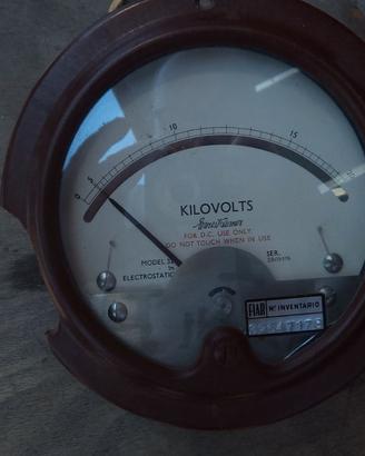 Kilovoltometro a lancetta da 20 Kv fondo scala