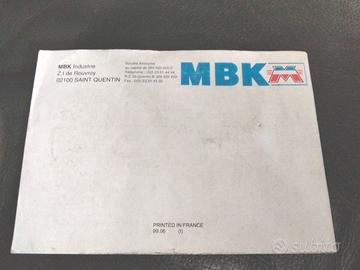 libretto x M.B.K booster 50