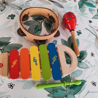 Set strumenti musicali giocattolo 