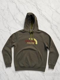 Felpa The North Face verde oliva L - cotone