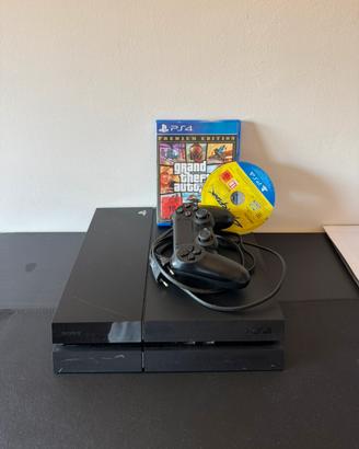 Ps4 + 1 controller + 2 giochi