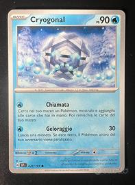 Carta Pokémon CRYOGONAL (IT) 047/191