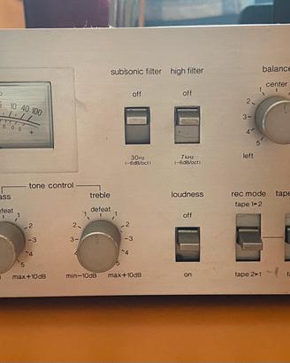 Amplificatore Technics SU-Z2 e Technics RS-M225