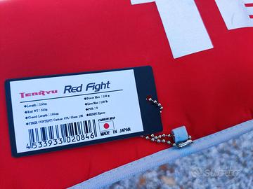 Canna spinning Tenryu Red Fight 120 lbs tonno GT 