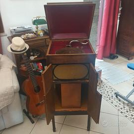 Mobile Grammofono Paillard a Tromba Interna