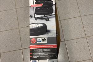 Carrello per pneumatici - porta pneumatici