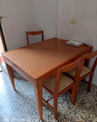 Tavolo e sedie Callegaris